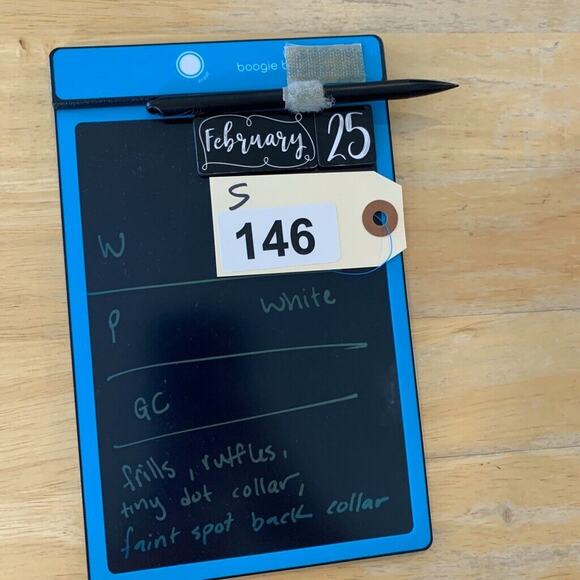 Tuckernuck Blouse Womens Small White Hazel Victorian Ruffle Mock Neck Button Up - Picture 12 of 13